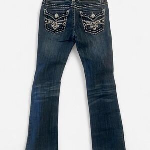 Y2K Low Rise Bling Denim